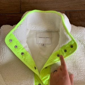 American Eagle Sherpa pullover